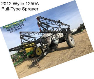 2012 Wylie 1250A Pull-Type Sprayer