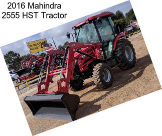 2016 Mahindra 2555 HST Tractor