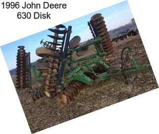 1996 John Deere 630 Disk