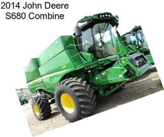 2014 John Deere S680 Combine