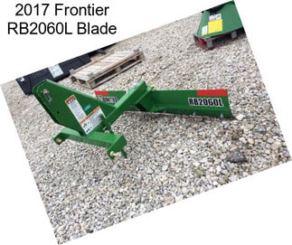 2017 Frontier RB2060L Blade