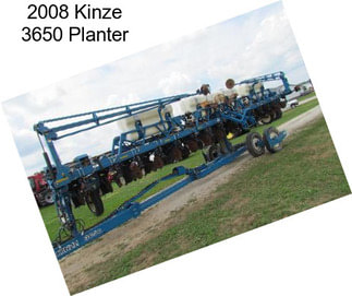 2008 Kinze 3650 Planter