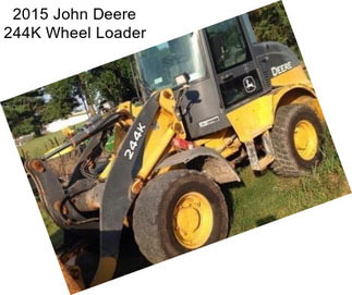 2015 John Deere 244K Wheel Loader