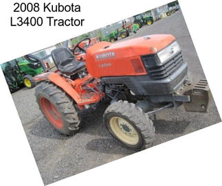 2008 Kubota L3400 Tractor
