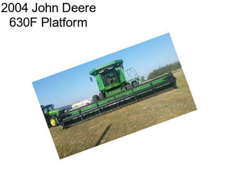 2004 John Deere 630F Platform