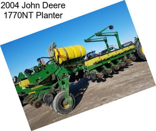 2004 John Deere 1770NT Planter