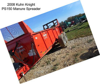 2008 Kuhn Knight PS150 Manure Spreader