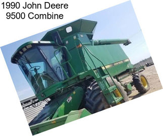 1990 John Deere 9500 Combine