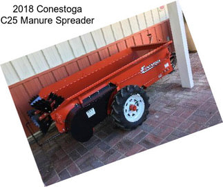 2018 Conestoga C25 Manure Spreader