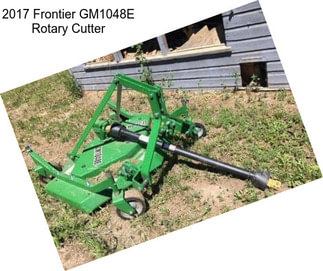 2017 Frontier GM1048E Rotary Cutter