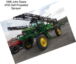 1998 John Deere 4700 Self-Propelled Sprayer