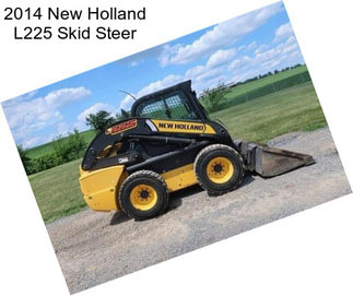 2014 New Holland L225 Skid Steer