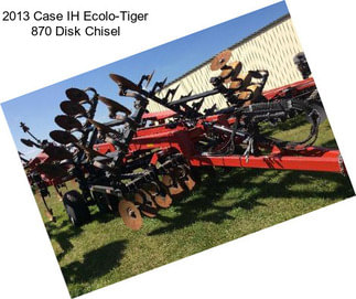 2013 Case IH Ecolo-Tiger 870 Disk Chisel
