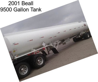 2001 Beall 9500 Gallon Tank