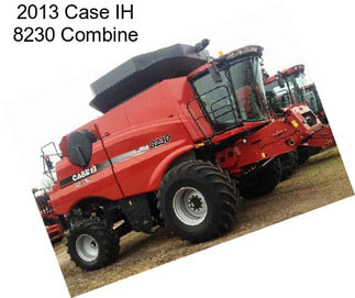 2013 Case IH 8230 Combine