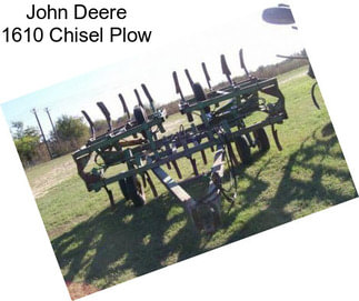 John Deere 1610 Chisel Plow