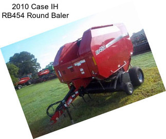 2010 Case IH RB454 Round Baler