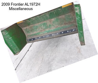 2009 Frontier AL1972H Miscellaneous