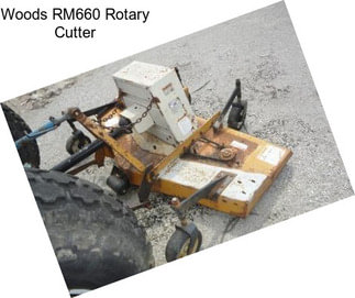 Woods RM660 Rotary Cutter