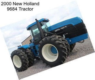 2000 New Holland 9684 Tractor