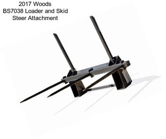 2017 Woods BS7038 Loader and Skid Steer Attachment