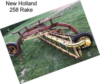 New Holland 258 Rake