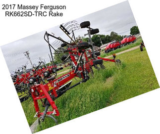 2017 Massey Ferguson RK662SD-TRC Rake