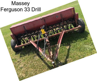 Massey Ferguson 33 Drill