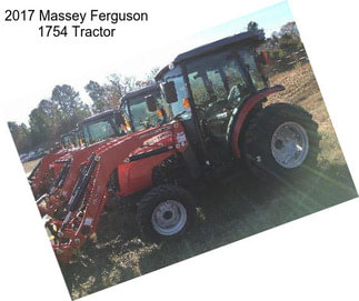 2017 Massey Ferguson 1754 Tractor