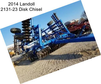 2014 Landoll 2131-23 Disk Chisel