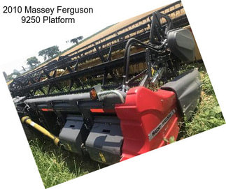 2010 Massey Ferguson 9250 Platform