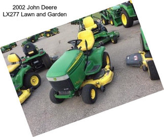 2002 John Deere LX277 Lawn and Garden