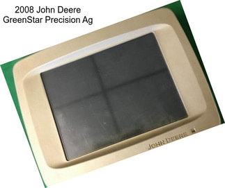 2008 John Deere GreenStar Precision Ag