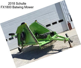 2018 Schulte FX1800 Batwing Mower