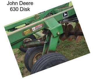 John Deere 630 Disk