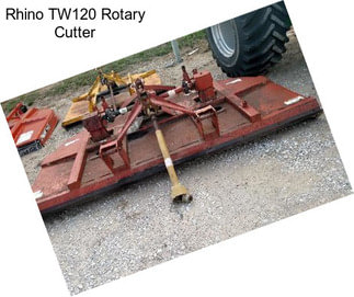 Rhino TW120 Rotary Cutter