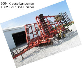 2004 Krause Landsman TL6200-27 Soil Finisher