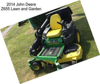 2014 John Deere Z655 Lawn and Garden