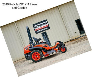 2018 Kubota ZD1211 Lawn and Garden