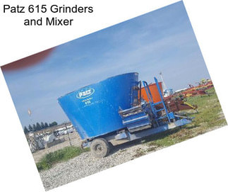 Patz 615 Grinders and Mixer