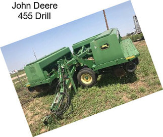 John Deere 455 Drill