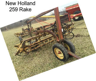 New Holland 259 Rake