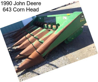 1990 John Deere 643 Corn Head
