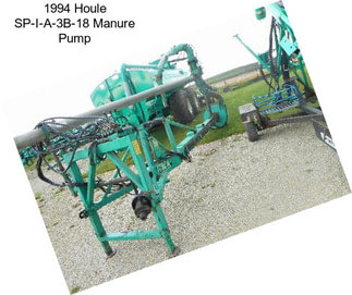 1994 Houle SP-I-A-3B-18 Manure Pump