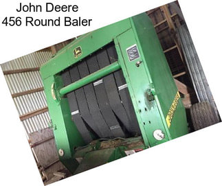 John Deere 456 Round Baler