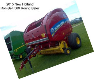 2015 New Holland Roll-Belt 560 Round Baler