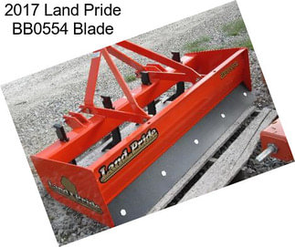 2017 Land Pride BB0554 Blade