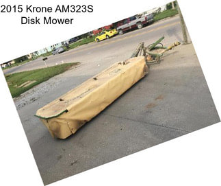 2015 Krone AM323S Disk Mower