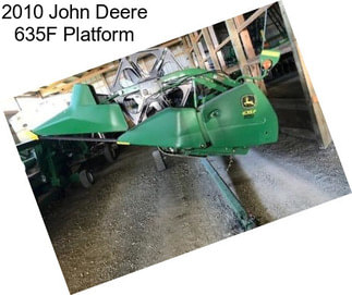 2010 John Deere 635F Platform