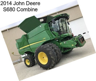 2014 John Deere S680 Combine